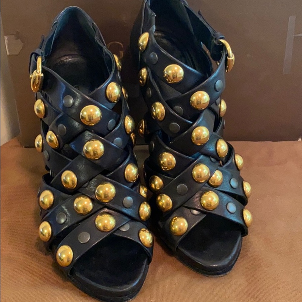 Gucci Gladiator Style Booties Hysteria Collection - Picture 4 of 13